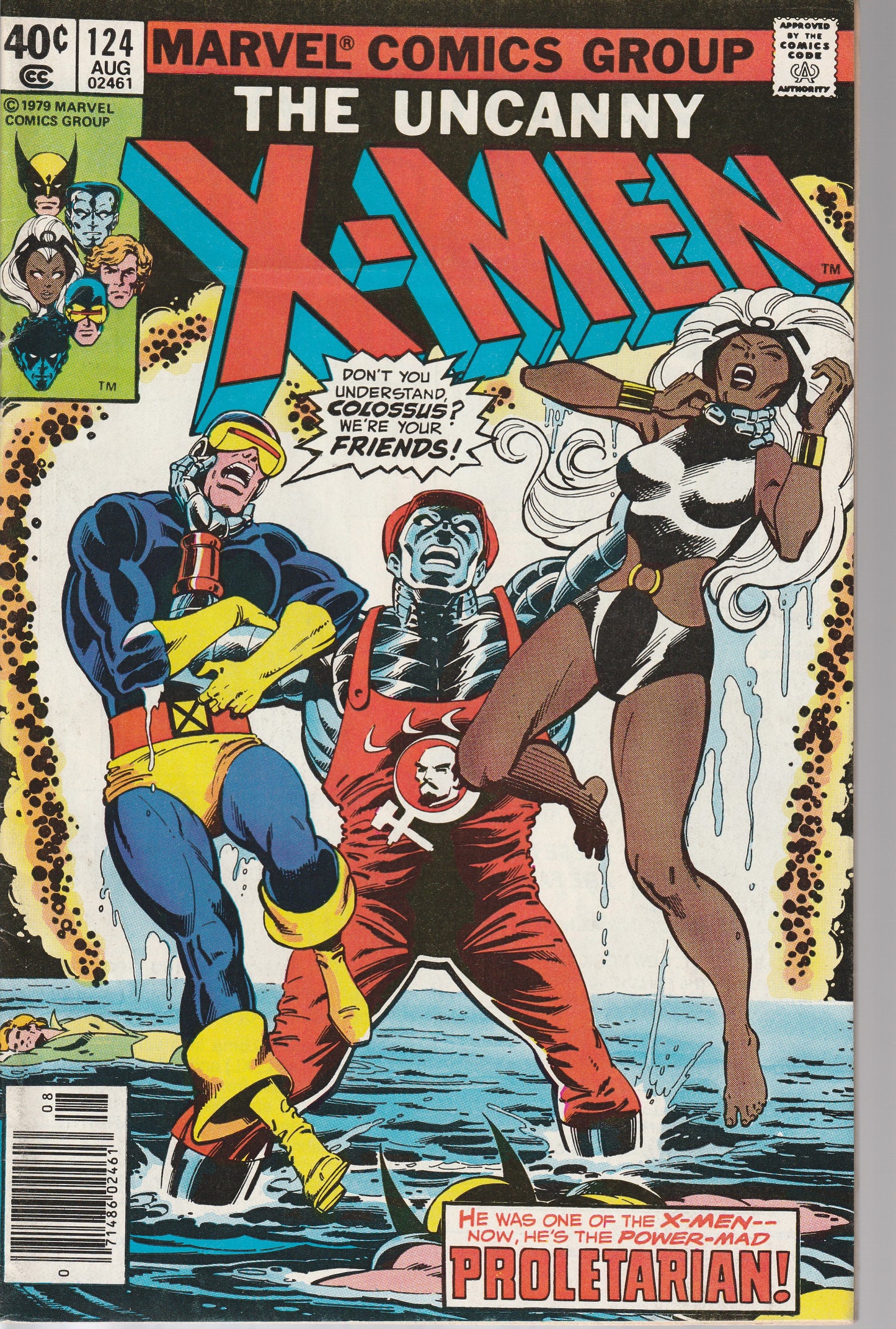 UNCANNY X-MEN #124 - MARVEL COMICS - AUG 1979 (6.0)