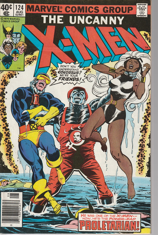 UNCANNY X-MEN #124 - MARVEL COMICS - AUG 1979 (6.0)