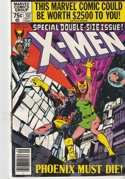 UNCANNY X-MEN #137 || MARVEL COMICS || SEP 1980 || (6.5-7.0)