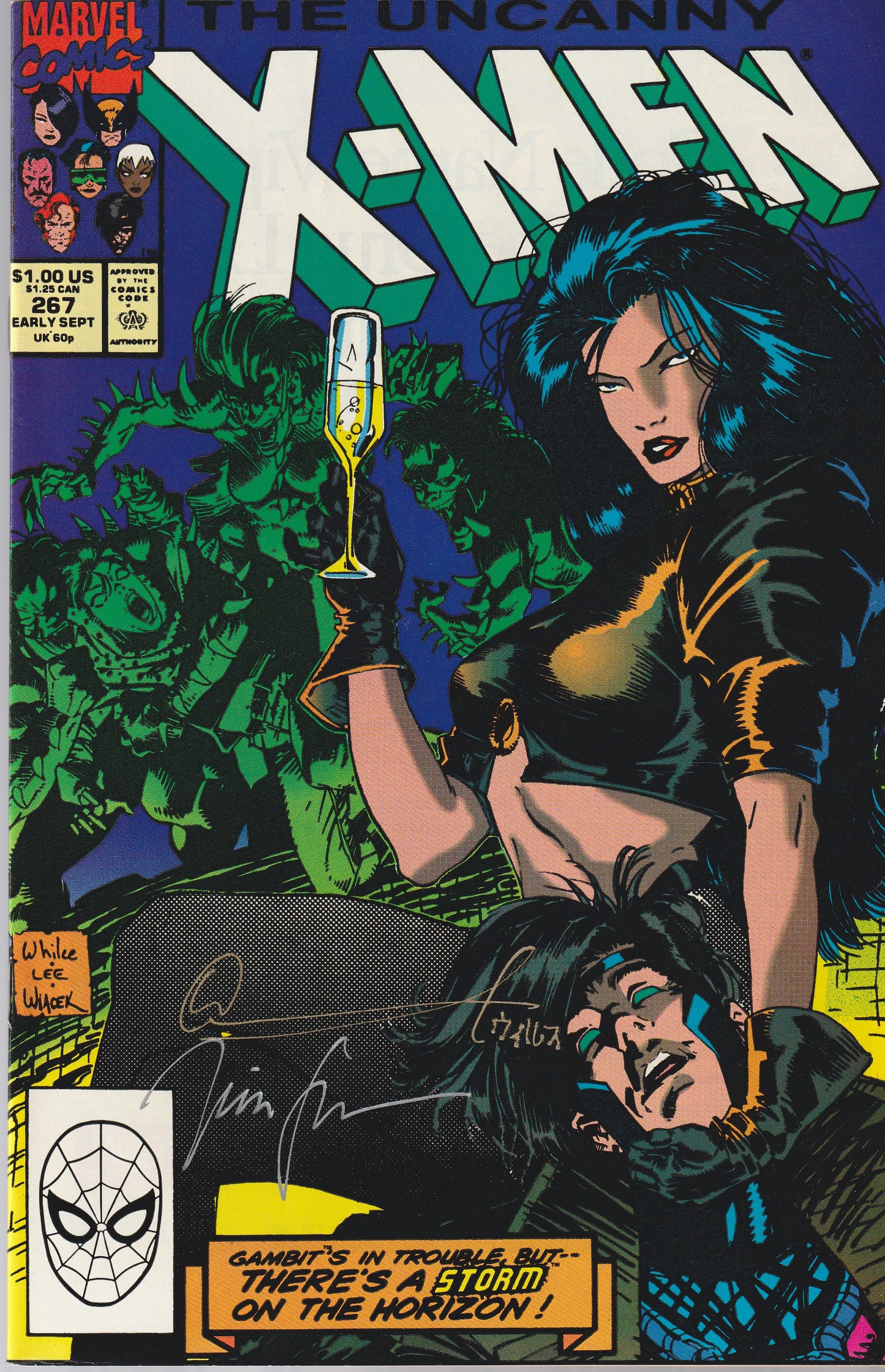 UNCANNY X-MEN #267 || MARVEL COMICS || SEP 1990 ||NM/NM-