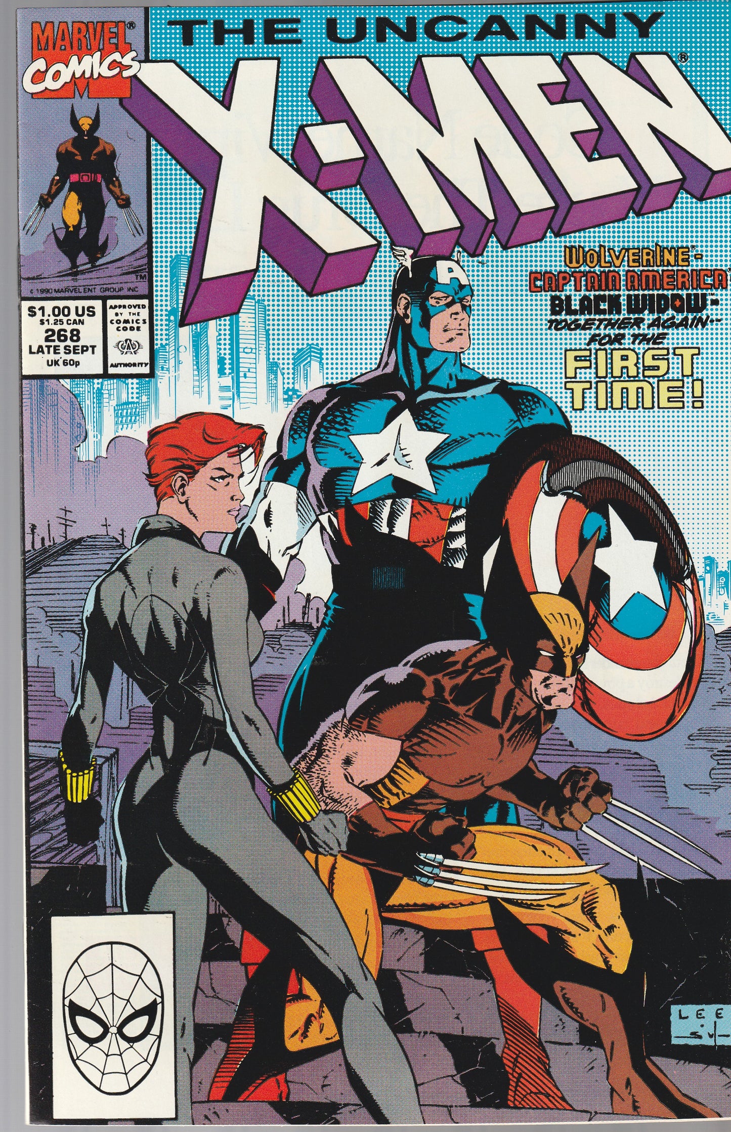 UNCANNY X-MEN #268 || MARVEL COMICS || SEP 1990 || (VF/NM)