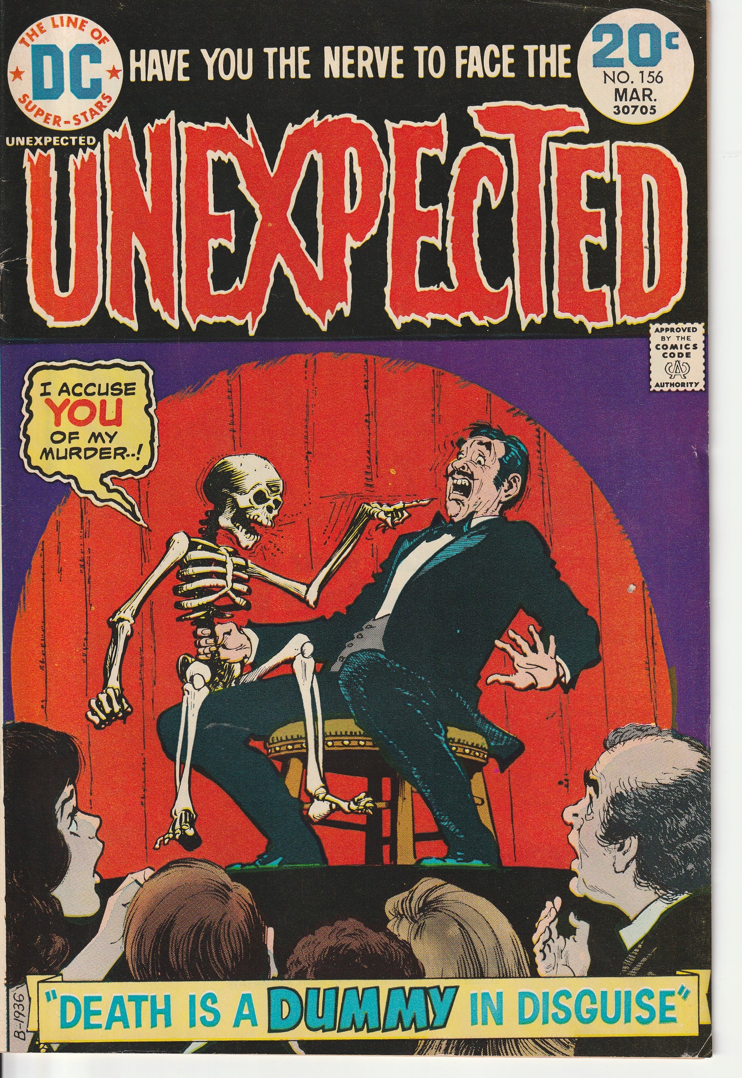 UNEXPECTED #156 - DC COMICS - MAR 1974 (6.0-6.5)