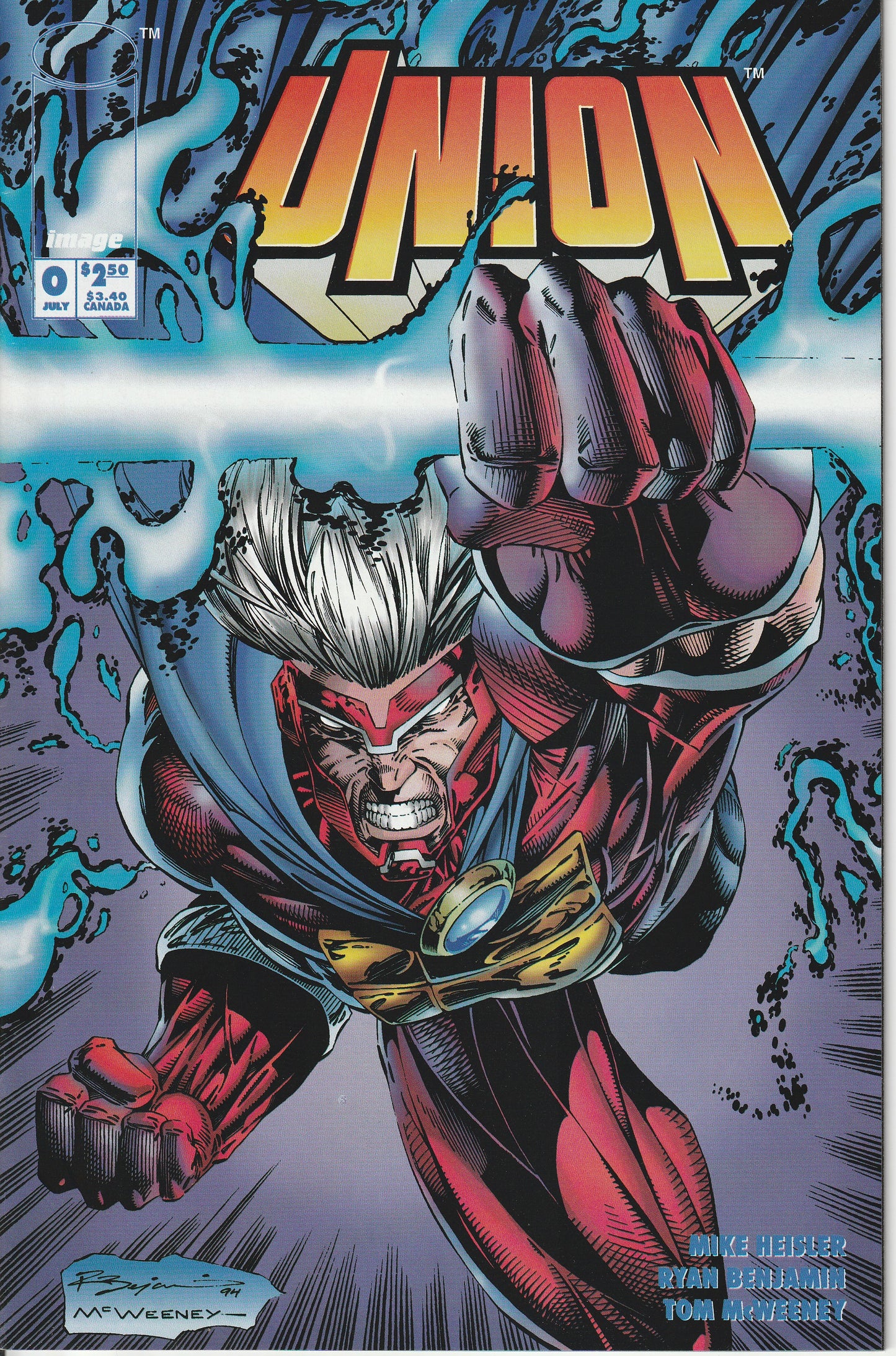 UNION 0-4 * IMAGE COMICS - 1994