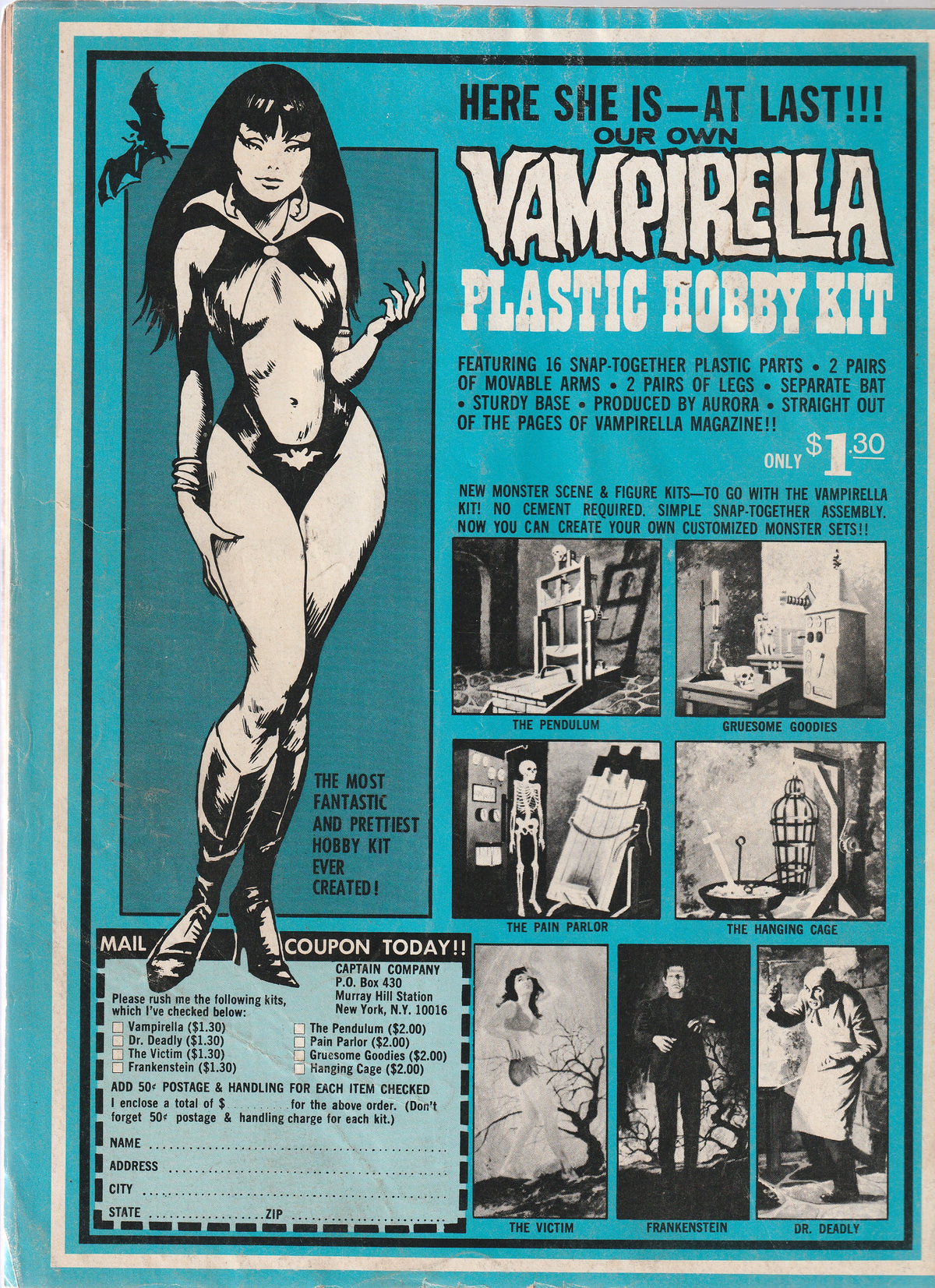 VAMPIRELLA #14 || A WARREN MAGAZINE || NOV 1971 || (4.0-4.5)