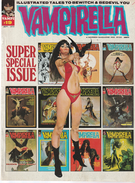 VAMPIRELLA #19 || A WARREN MAGAZINE || SEP 1972 || (7.0)