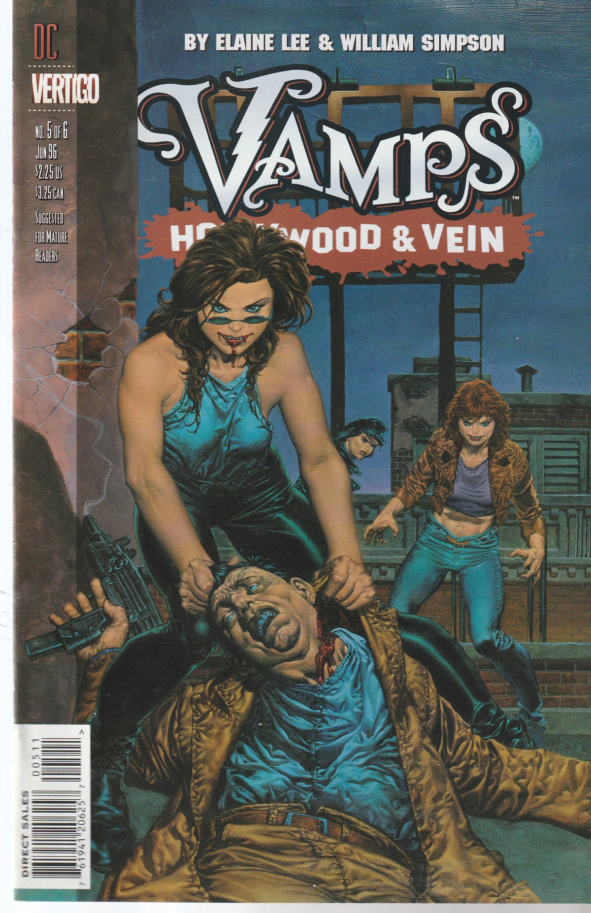 VAMPS : HOLLYWOOD & VEIN 1-6 || DC COMICS ||FEB 1996