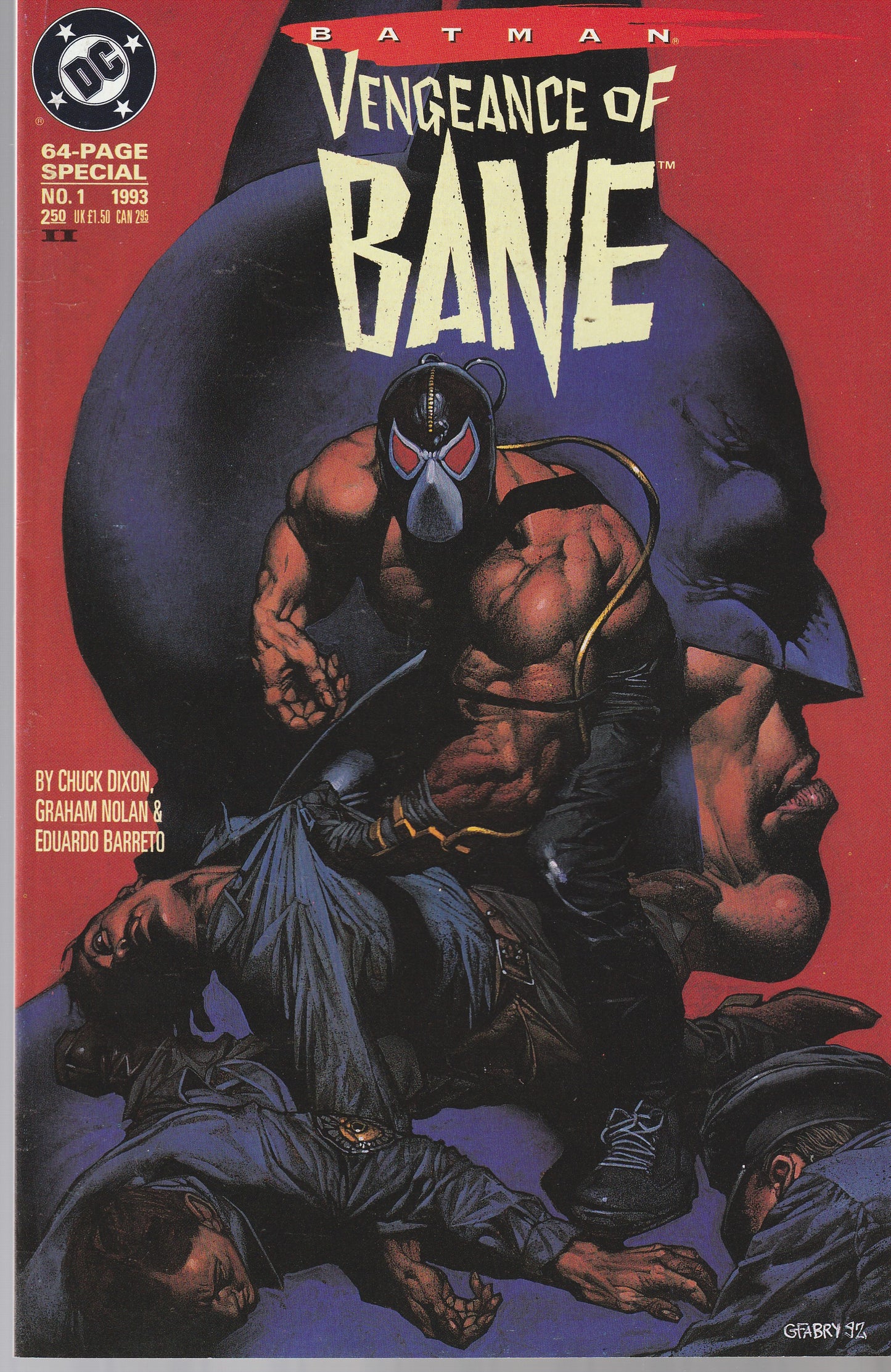 BATMAN : VENGEANCE OF BANE #1 (2nd PRINT)|| DC COMICS || JAN 1993 || (NM)