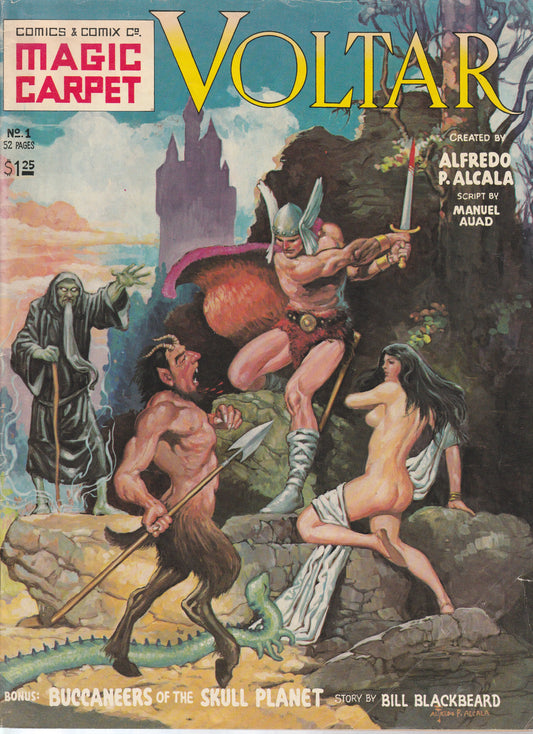MAGIC CARPET : VOLTAR #1 - COMICS & COMIX - 1977 (6.0-6.5)