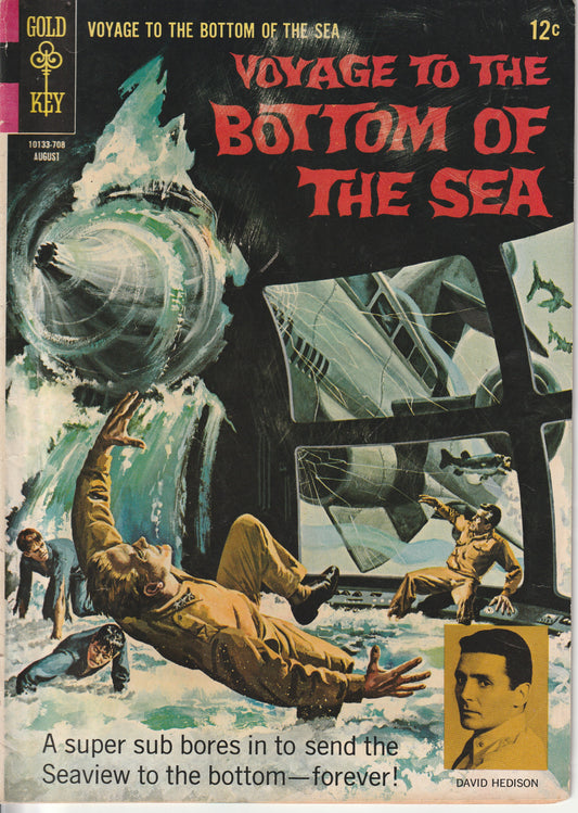 VOYAGE TO THE BOTTOM OF THE SEA #9 - GOLD KEY - AUG 1967 (4.0-4.5)