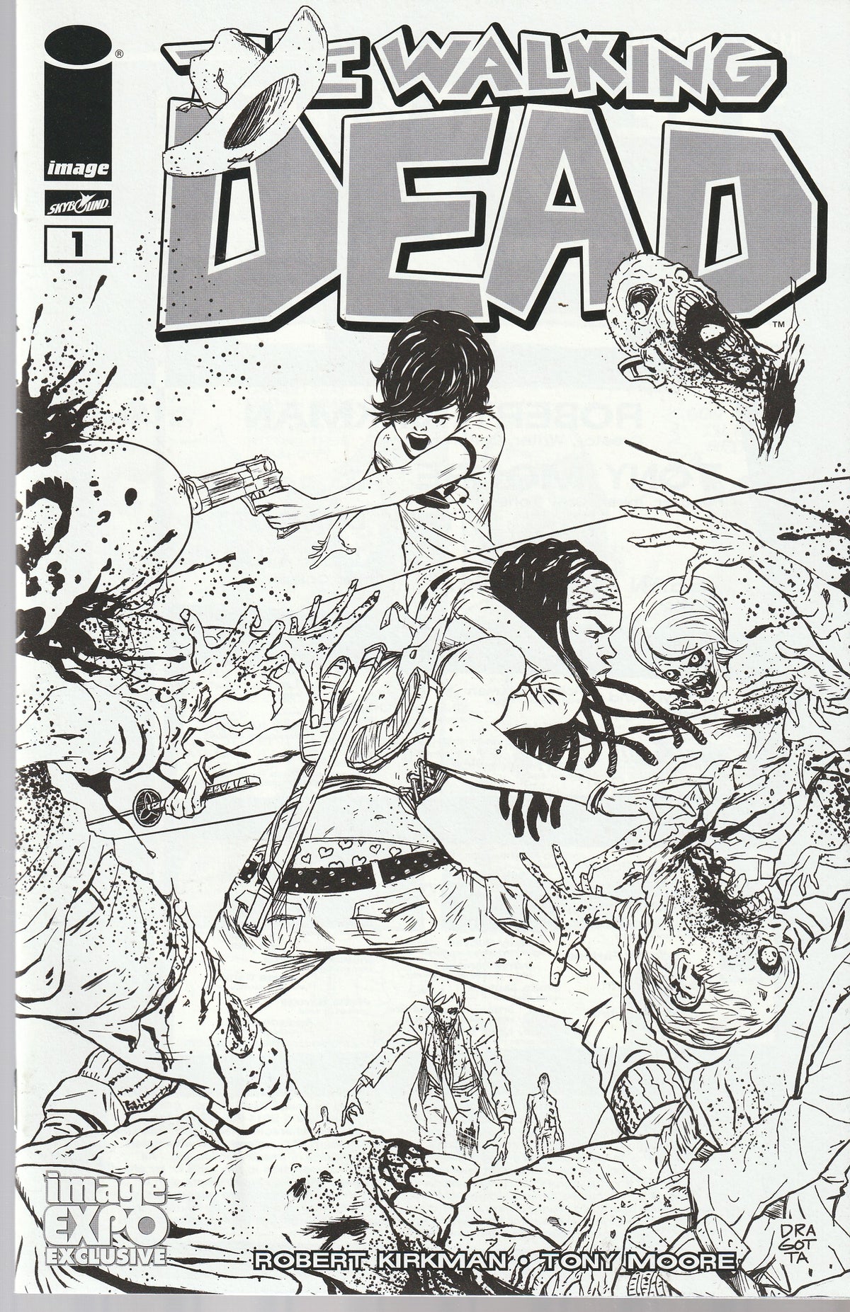 WALKING DEAD #1 || 2014 IMAGE EXPO EXCLUSIVE || NM