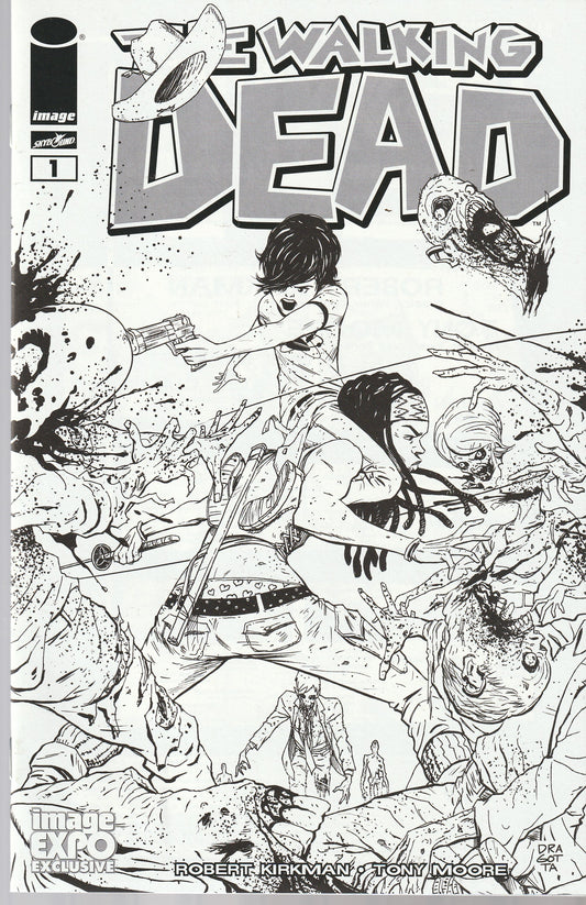 WALKING DEAD #1 || 2014 IMAGE EXPO EXCLUSIVE || NM