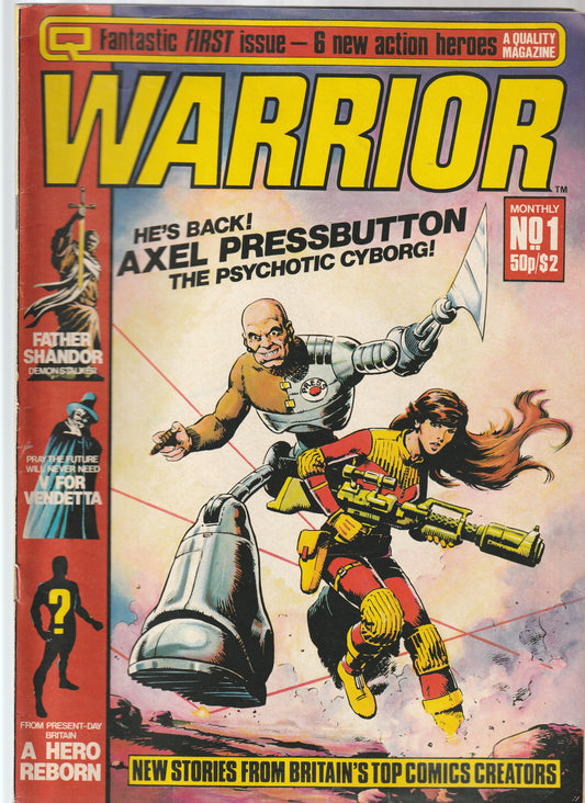 WARRIOR MAGAZINE #1