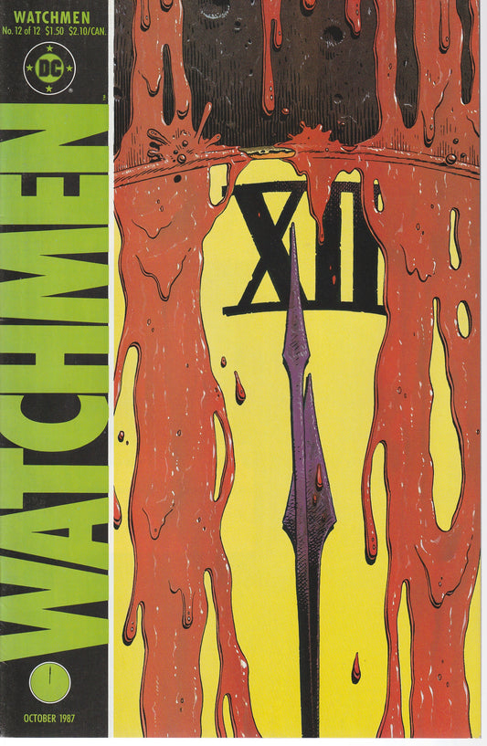WATCHMEN #12 - DC COMICS - JUL 28 1987 (8.0-8.5)