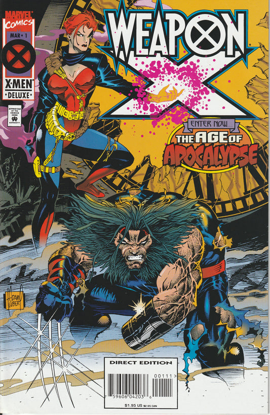 WEAPON X 1-4 * COMPLETE SET - MARVEL COMICS - MAR 1995