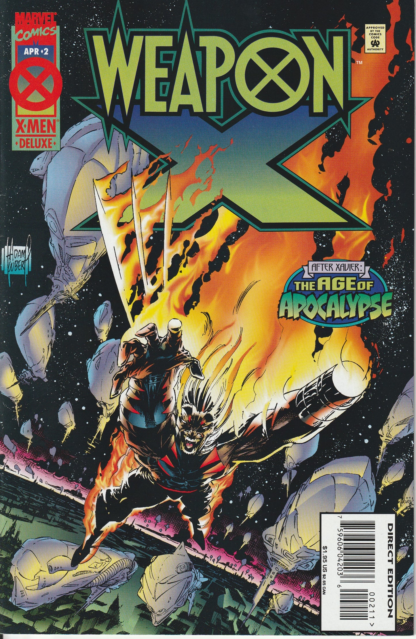 WEAPON X 1-4 * COMPLETE SET - MARVEL COMICS - MAR 1995