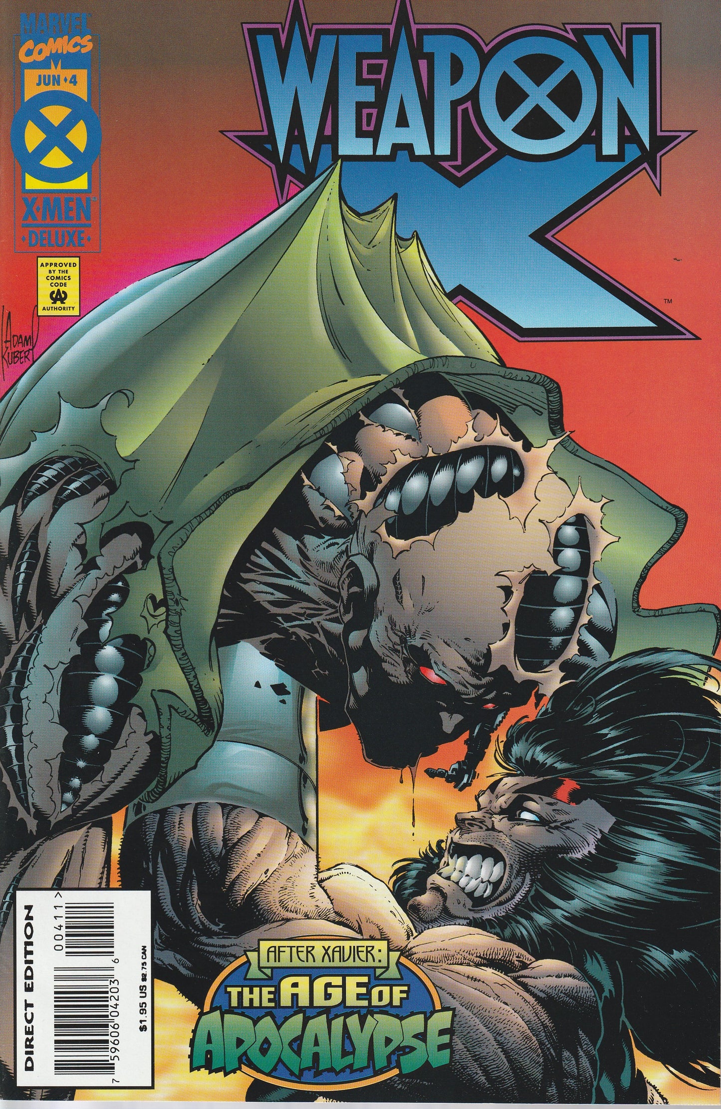 WEAPON X 1-4 * COMPLETE SET - MARVEL COMICS - MAR 1995