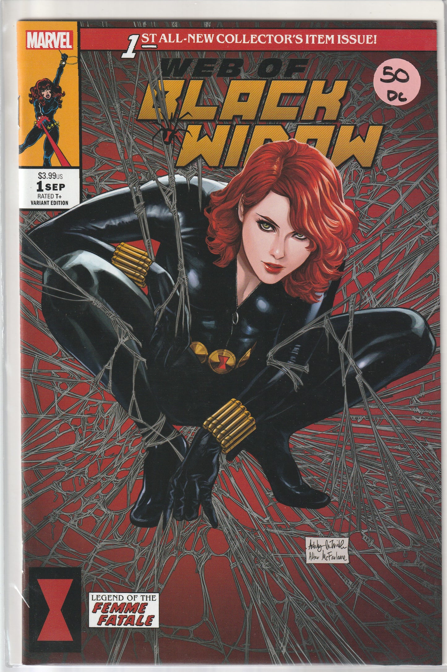 WEB OF BLACK WIDOW #1 - MARVEL COMICS - SEP 4 2019