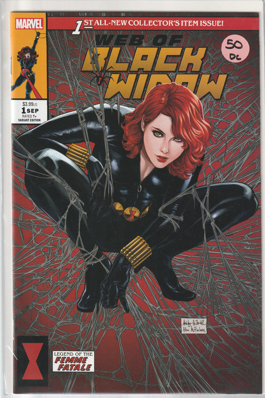 WEB OF BLACK WIDOW #1 - MARVEL COMICS - SEP 4 2019