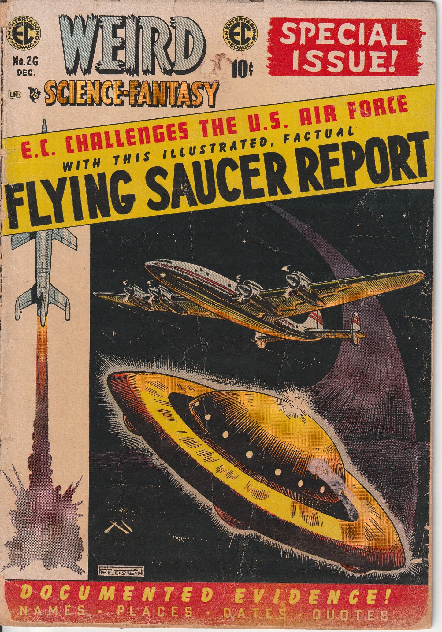 WEIRD SCIENCE FANTASY #26 - EC - DEC 10 1954 (2.0-2.5)
