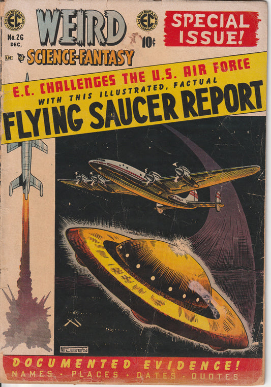 WEIRD SCIENCE FANTASY #26 - EC - DEC 10 1954 (2.0-2.5)