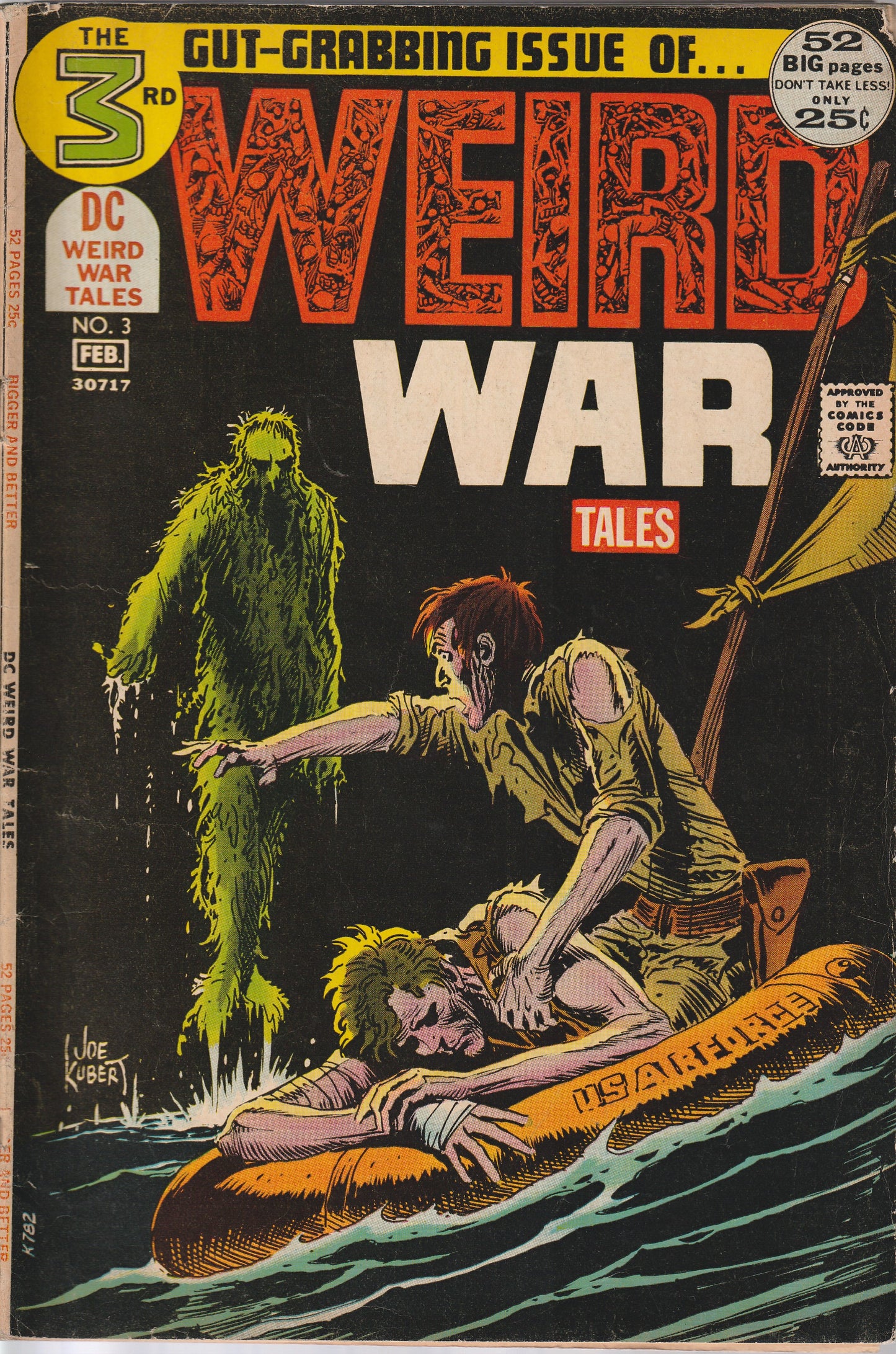 WEIRD WAR TALES #3 - JAN 1972
