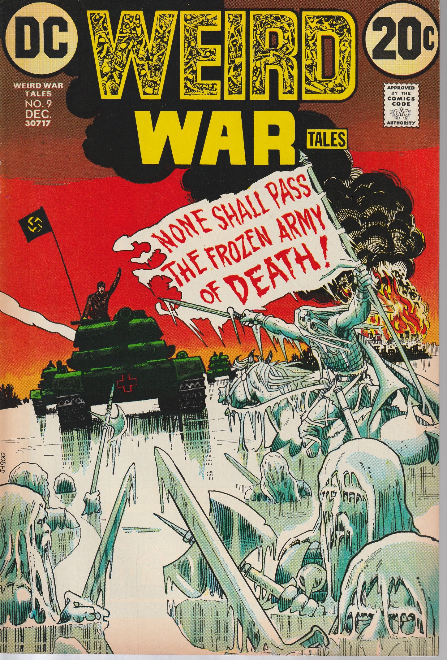 WEIRD WAR TALES #9 - DC COMICS - DEC 1972 (7.0-7.5)