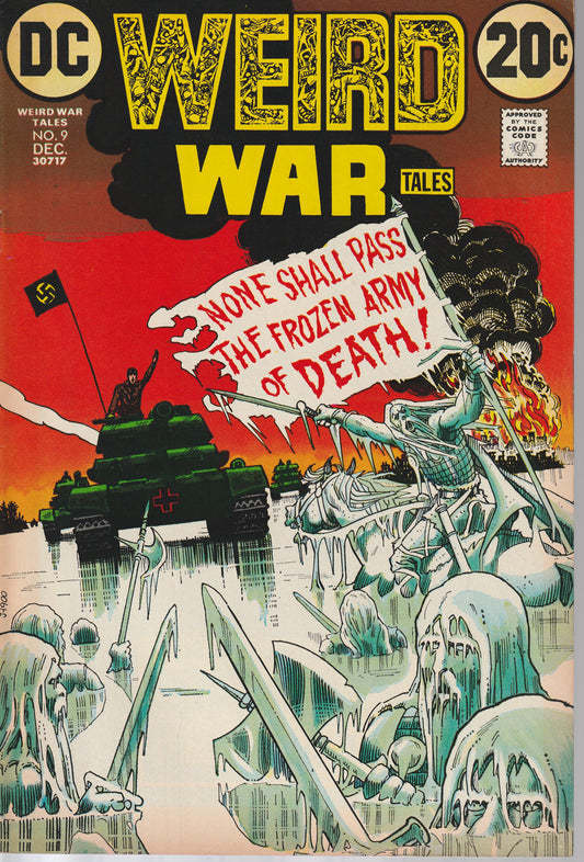 WEIRD WAR TALES #9 - DC COMICS - DEC 1972 (7.0-7.5)
