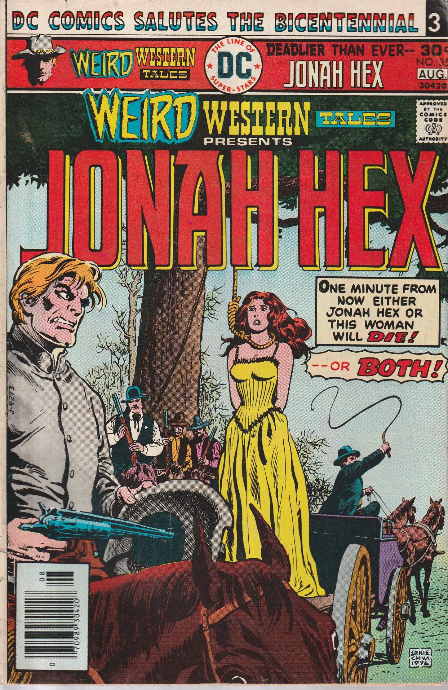 WEIRD WESTERN TALES presents JONAH HEX #35 - DC COMICS - JULY 1976