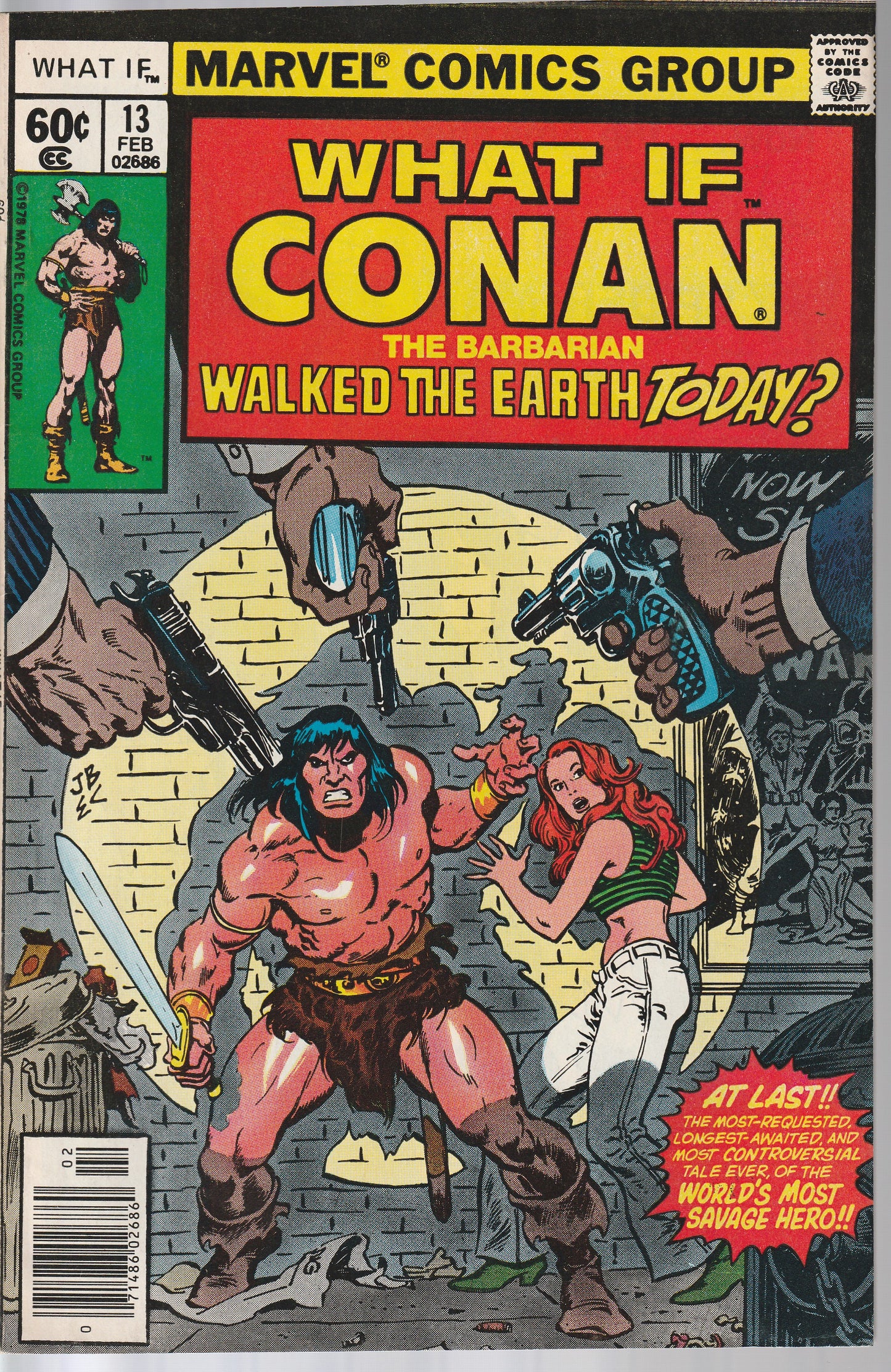 WHAT IF? #13 - MARVEL COMICS - FEB 1979 (8.0) OFF-CUT