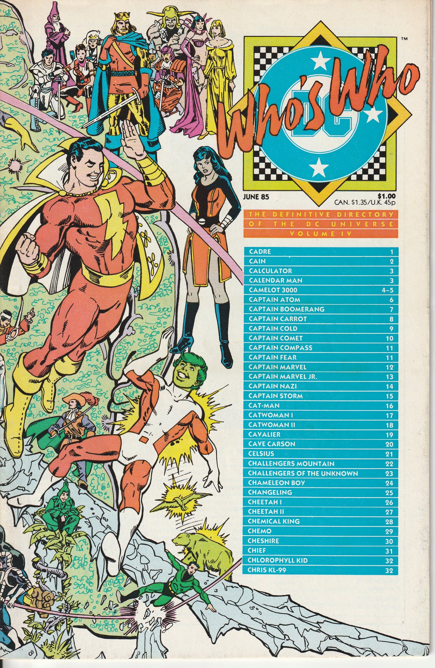 WHO'S WHO : THE DEFINITIVE DIRECTORY OF THE DC UNIVERSE #4