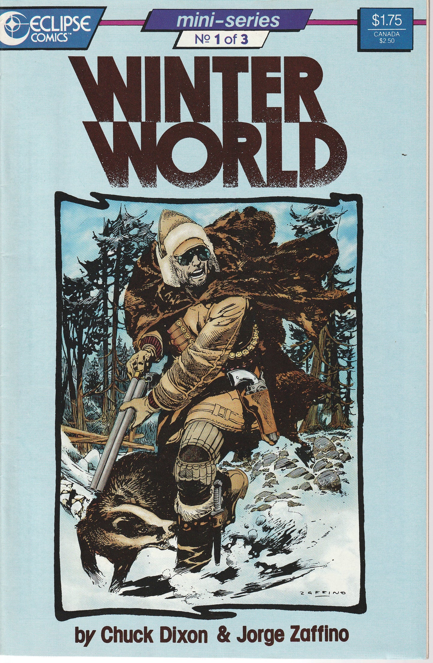 WINTER WORLD 1-3 * COMPLETE SET - ECLIPSE COMICS - SEP 1987