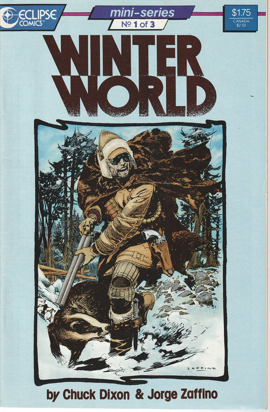 WINTER WORLD 1-3 * COMPLETE SET - ECLIPSE COMICS - SEP 1987