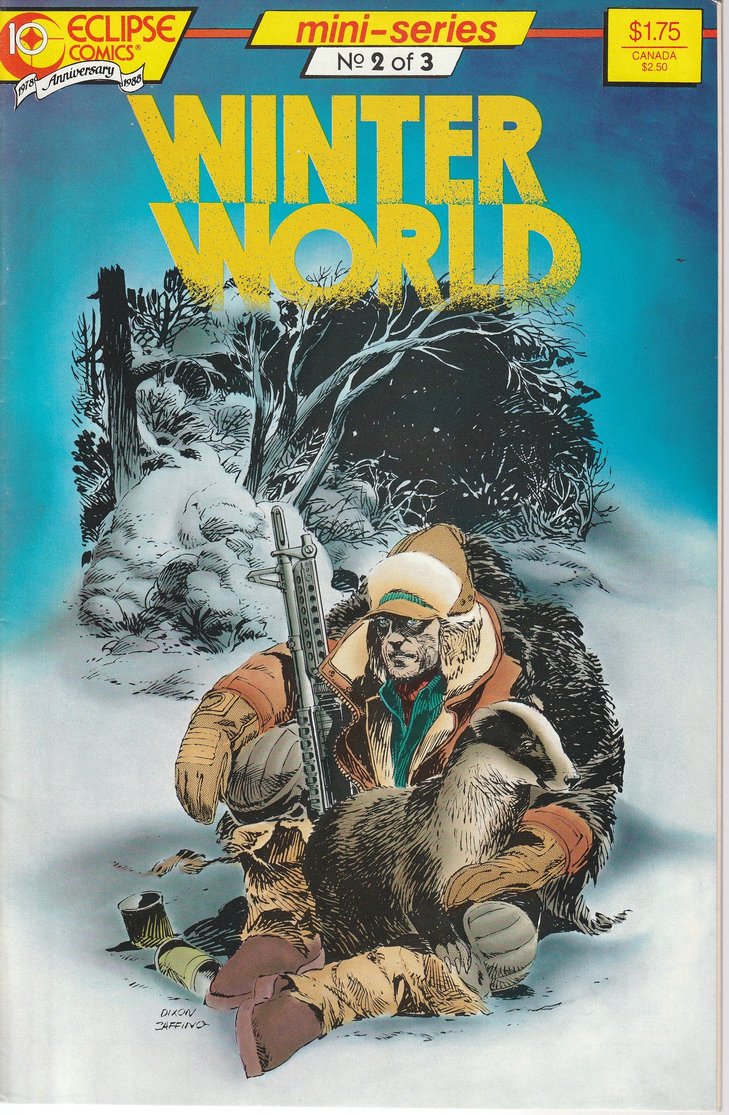 WINTER WORLD 1-3 * COMPLETE SET - ECLIPSE COMICS - SEP 1987