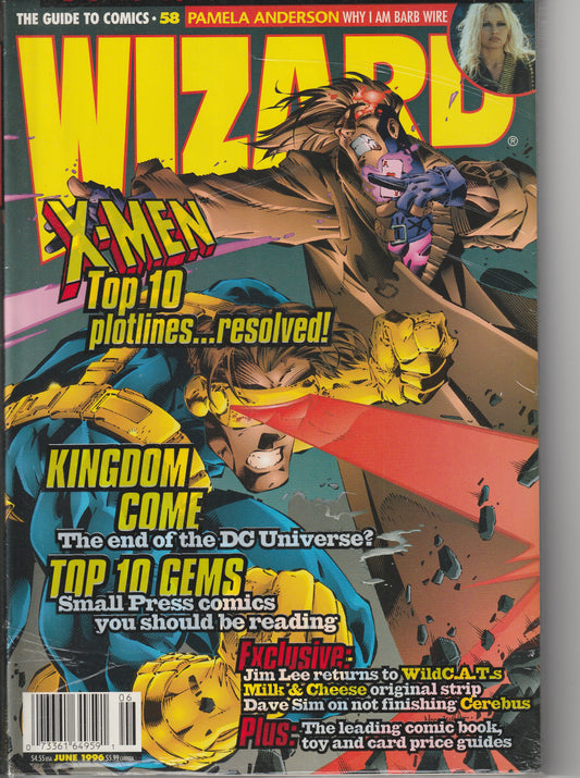 WIZARD MAGAZINE #58 - WIZARD PUBLICATIONS - JUN 1996