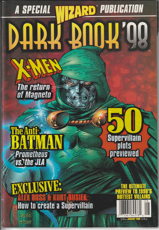 WIZARD DARK BOOK '98 - WIZARD PUBLICATIONS - JAN 1998 (BRAND NEW/ STILL IN POLYBAG)