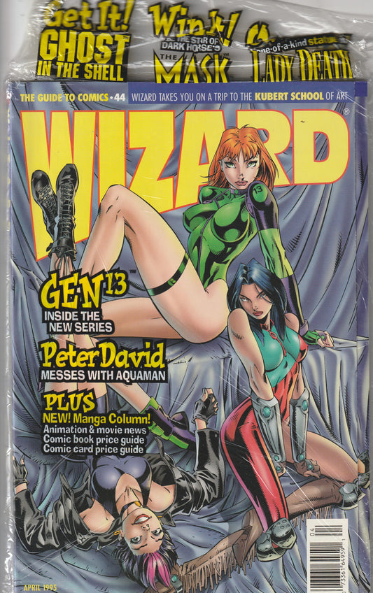WIZARD MAGAZINE #44 - WIZARD - APR 1995