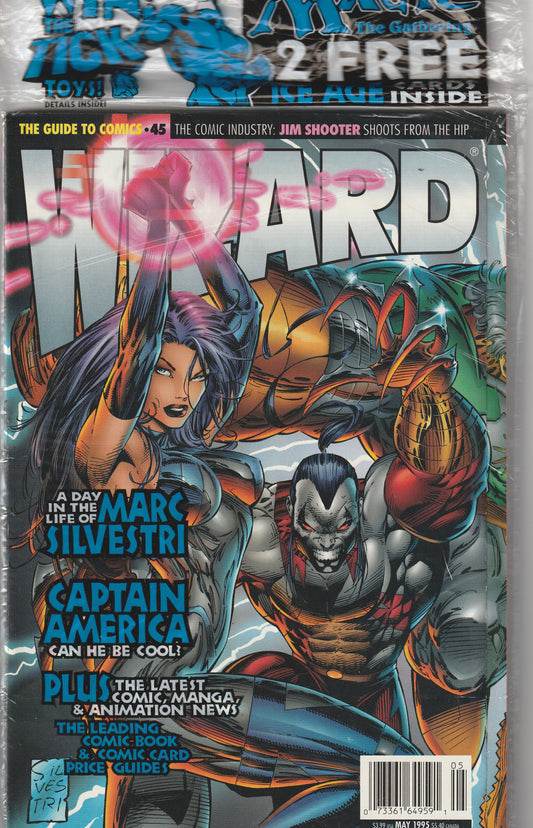 WIZARD MAGAZINE #45 - WIZARD PUBLICATIONS - MAY 1995
