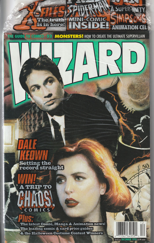 WIZARD MAGAZINE #52 - WIZARD PUBLICATIONS - DEC 1995