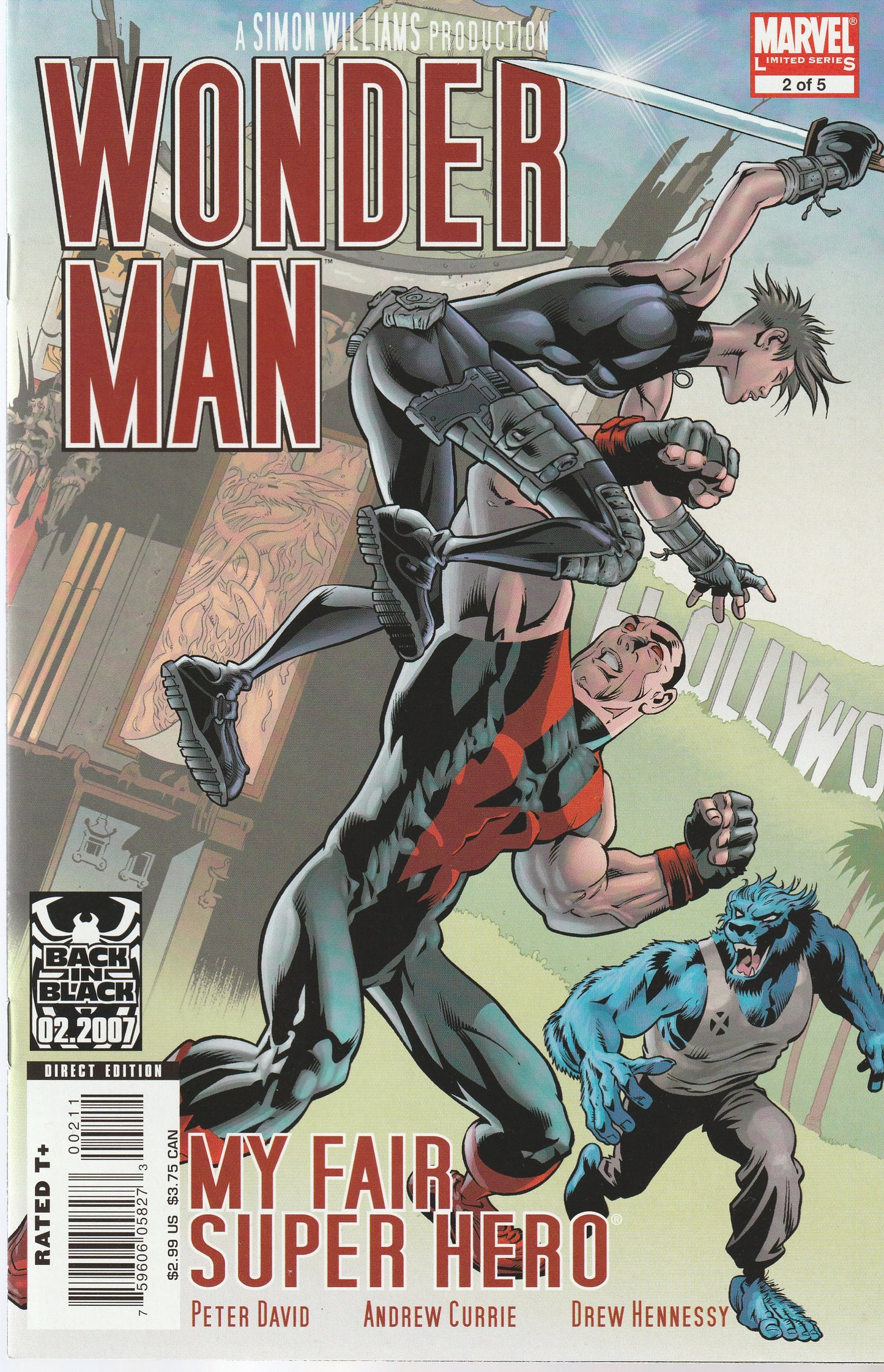 WONDER MAN : MY FAIR SUPER HERO 1-5 * MARVEL COMICS - FEB 2007