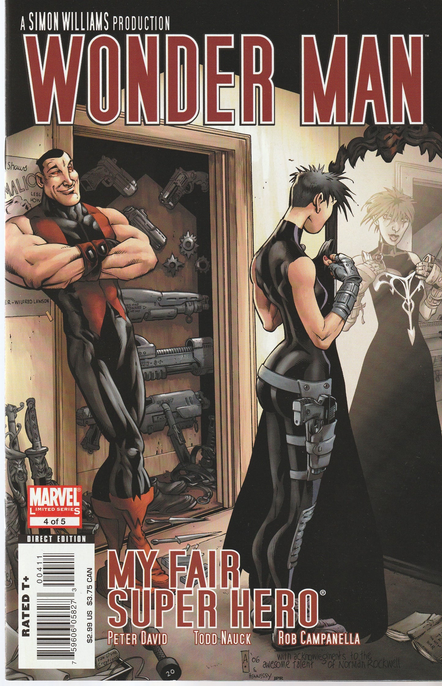 WONDER MAN : MY FAIR SUPER HERO 1-5 * MARVEL COMICS - FEB 2007