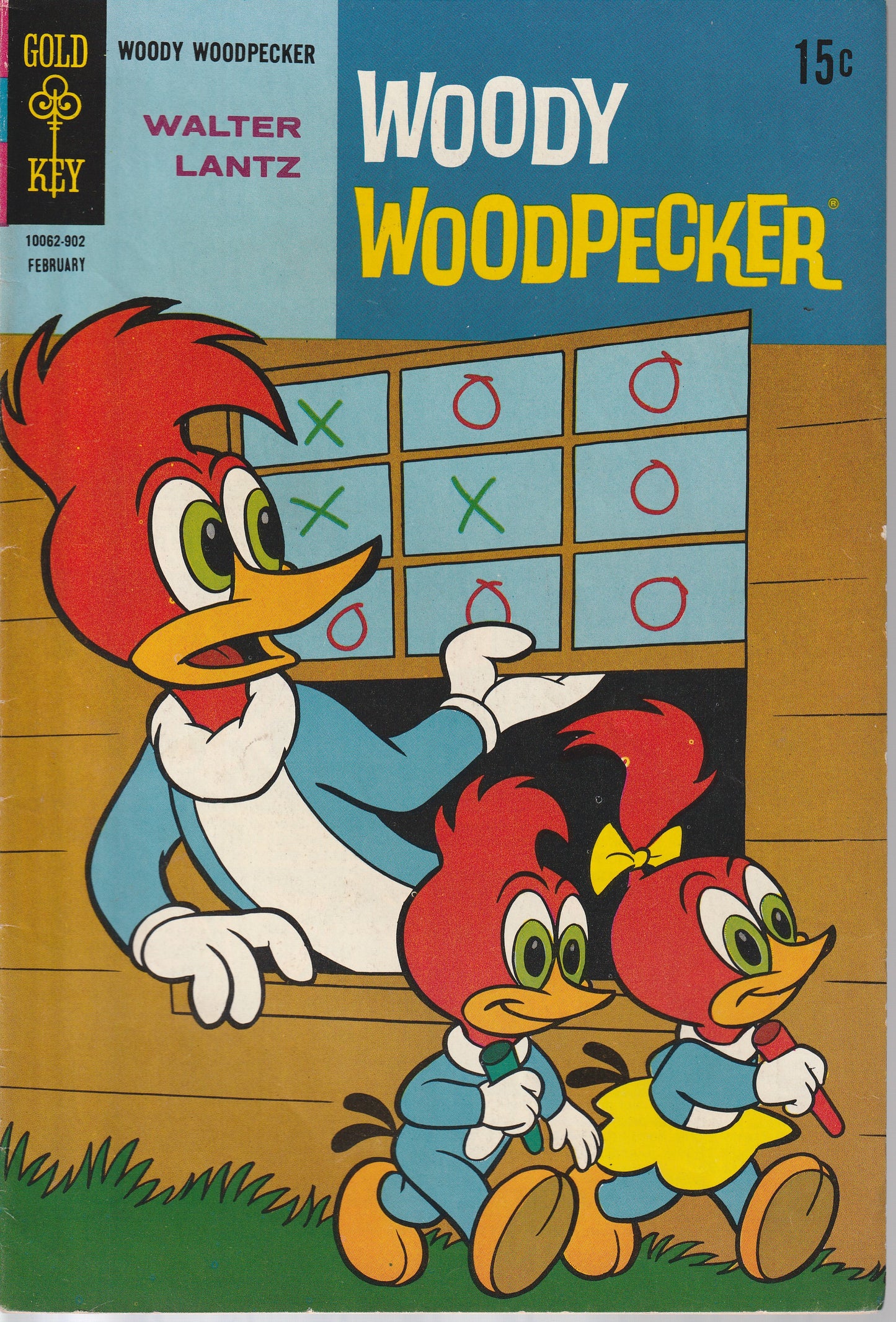 WOODY WOODPECKER #104 - GOLD KEY - FEB 1969 (6.0-6.5)