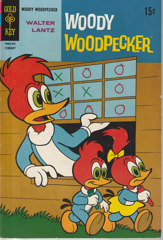 WOODY WOODPECKER #104 - GOLD KEY - FEB 1969 (6.0-6.5)