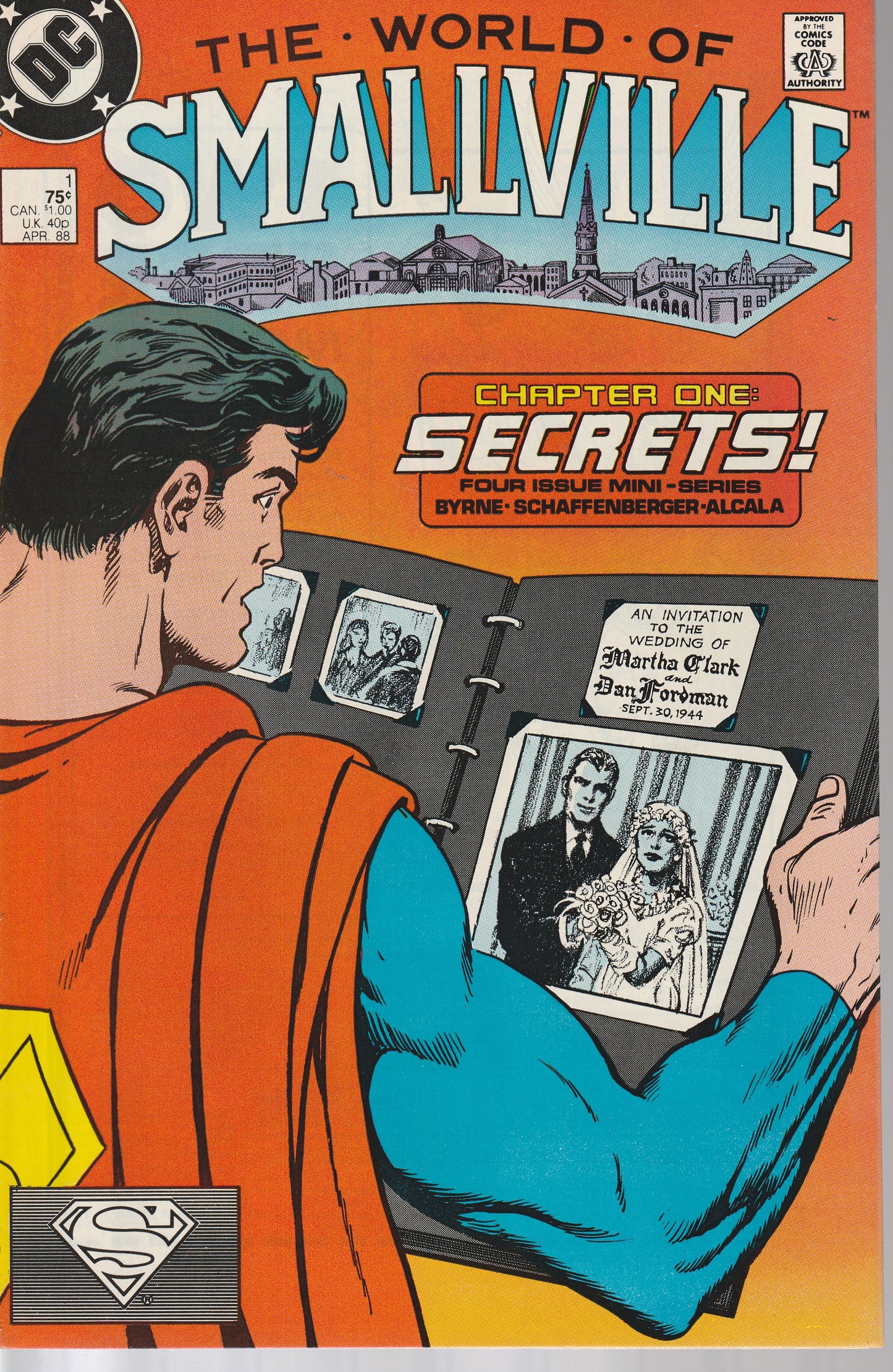 WORLD OF SMALLVILLE 1-4 * DC COMICS - APR 1988