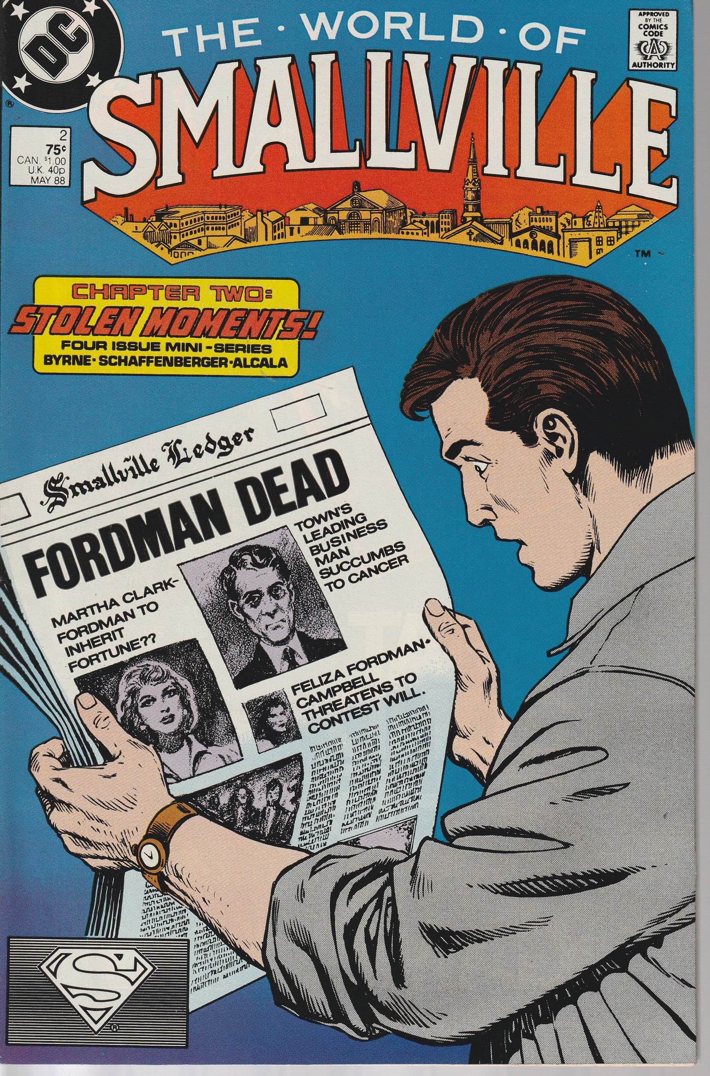 WORLD OF SMALLVILLE 1-4 * DC COMICS - APR 1988