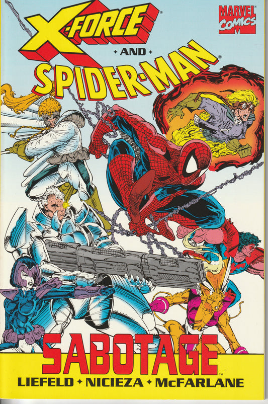 X-FORCE AND SPIDER-MAN #1 - MARVEL COMICS - NOV 1992