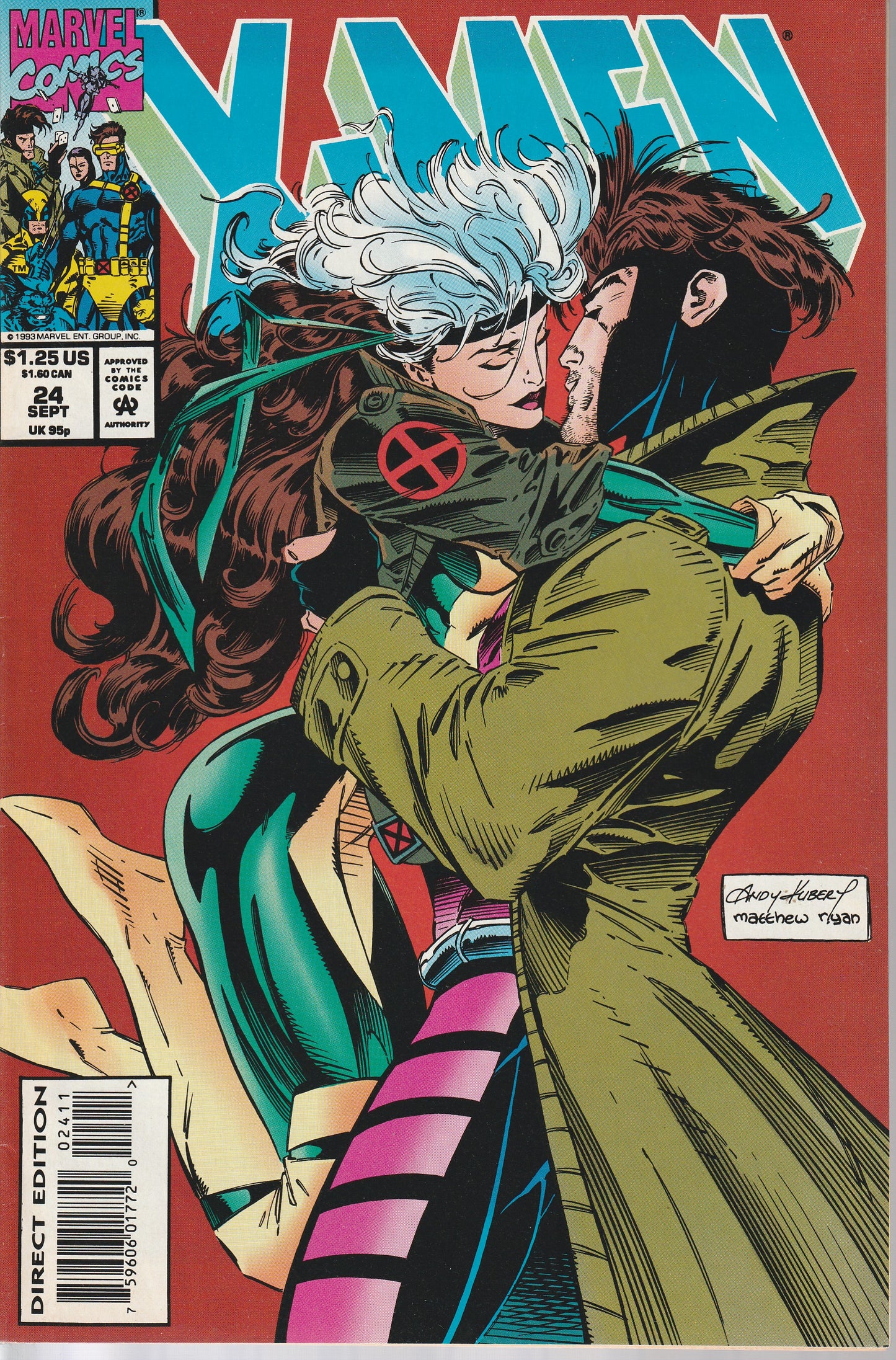 X-MEN #24 - MARVEL - SEP 1993 (NM)