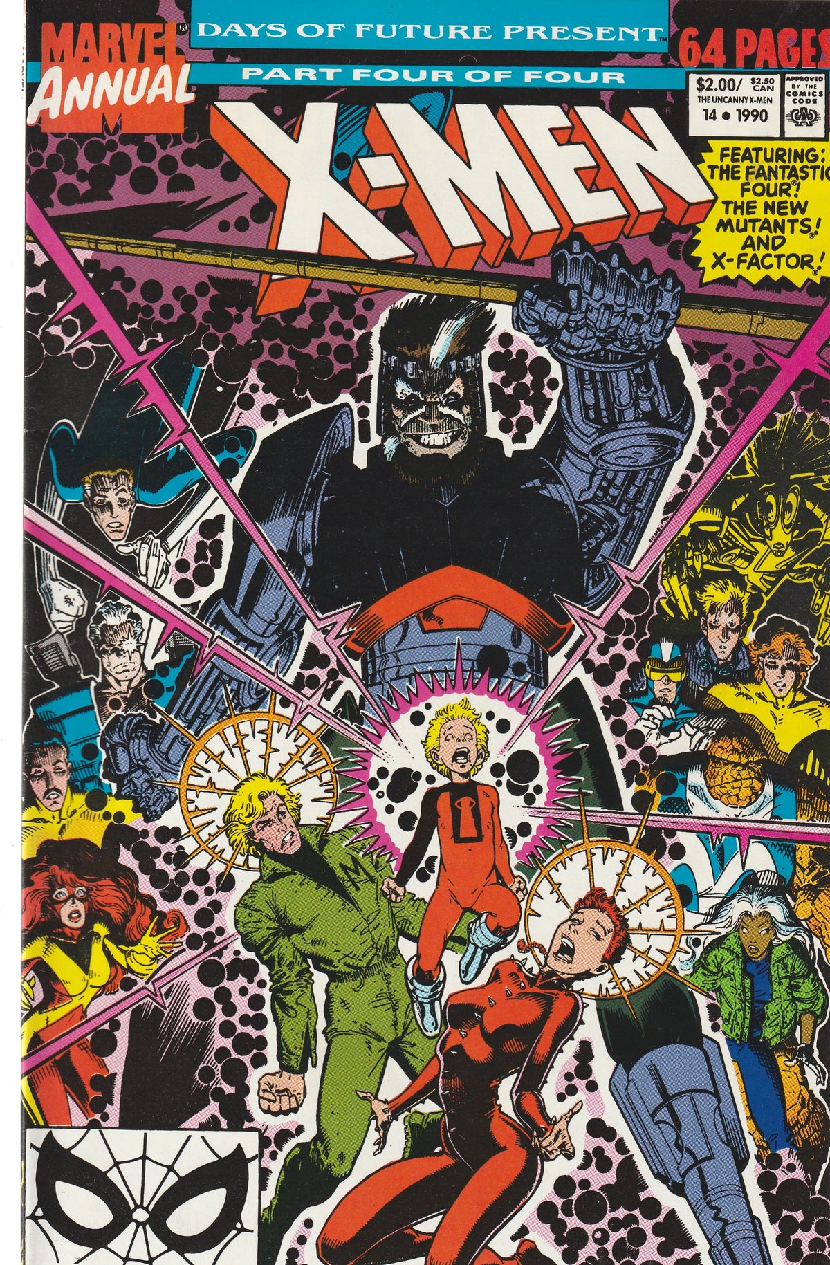 UNCANNY X-MEN ANNUAL #14 || MARVEL COMICS || JUN 1990 || (9.0)