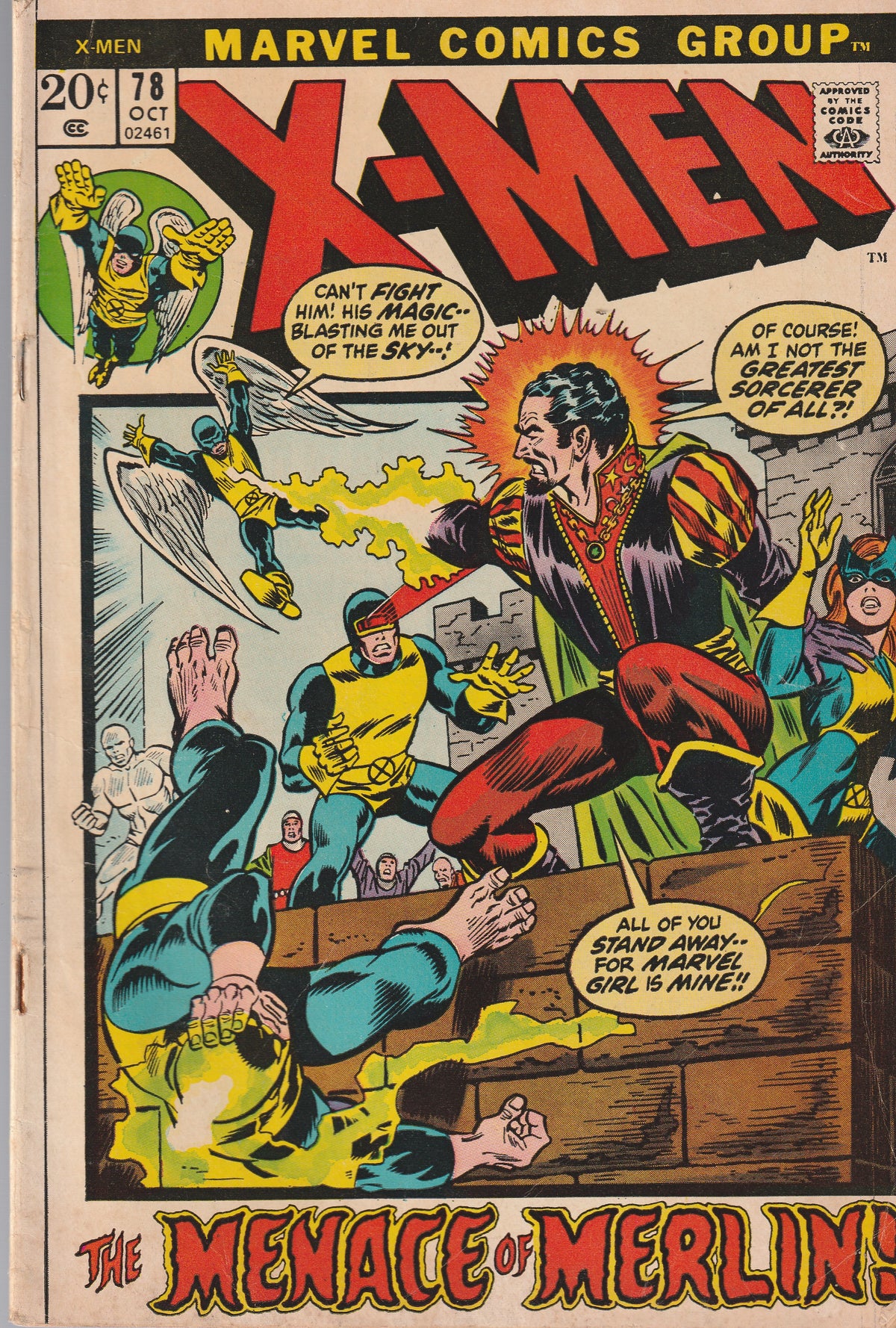 X-MEN #78 || MARVEL COMICS || OCT 1978 || (4.0-4.5)
