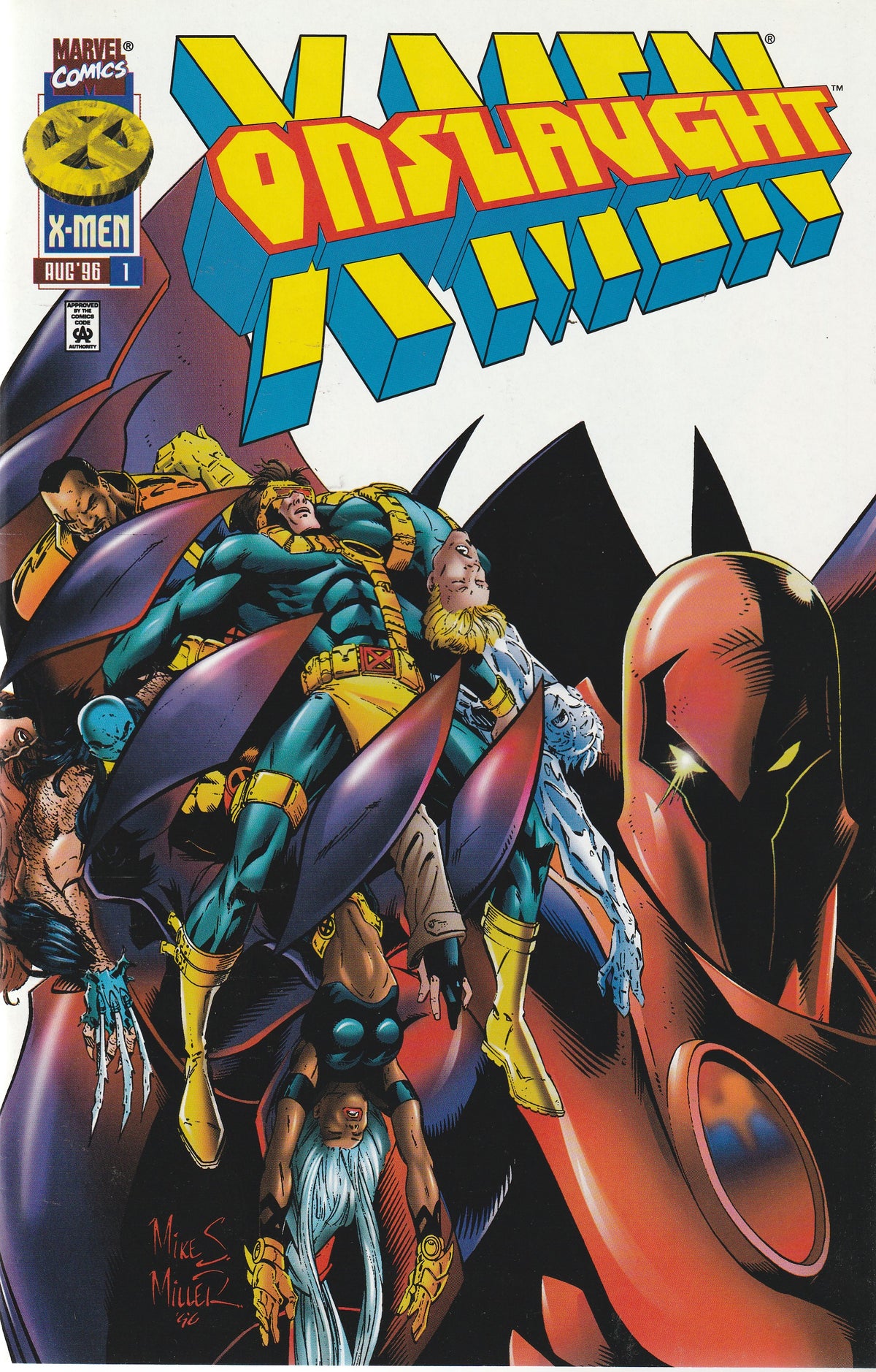 X-MEN : ONSLAUGHT #1 || MARVEL COMICS || AUG 1996 || (8.5-9.0)
