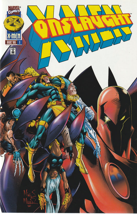 X-MEN : ONSLAUGHT #1 || MARVEL COMICS || AUG 1996 || (8.5-9.0)
